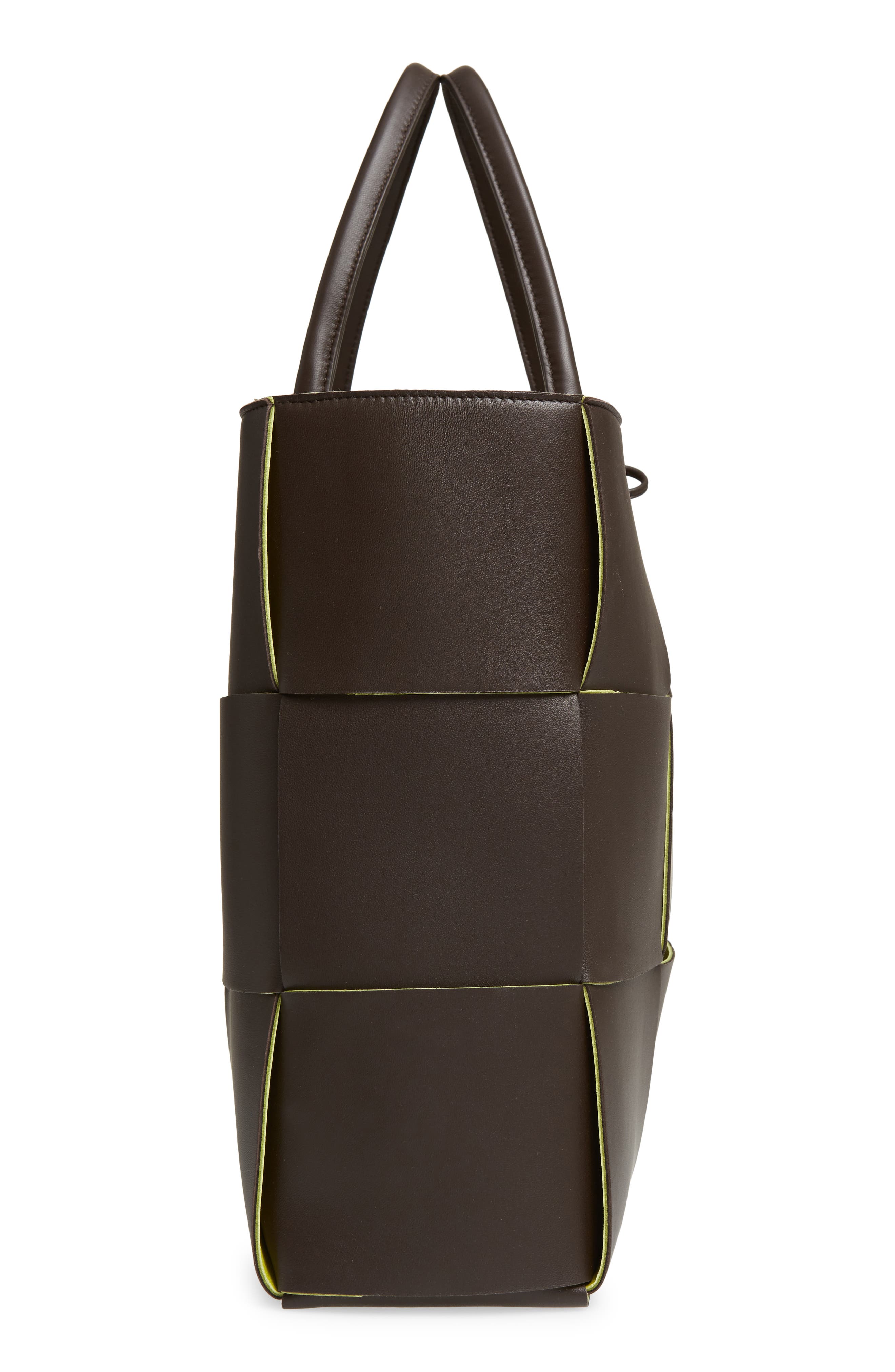 Bottega Veneta Large Arco Intrecciato Leather Tote, Alternate, color, 