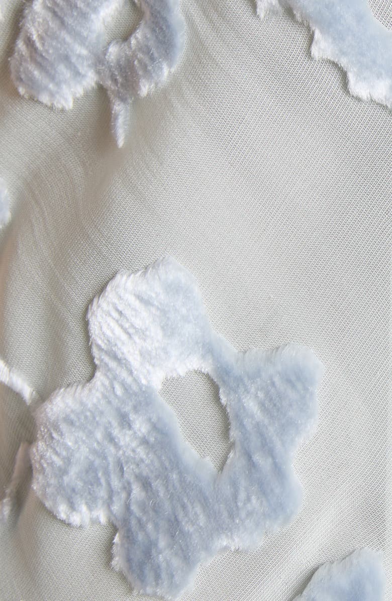 Bottega Veneta Floral Devoré Velvet Gown, Alternate, color, 