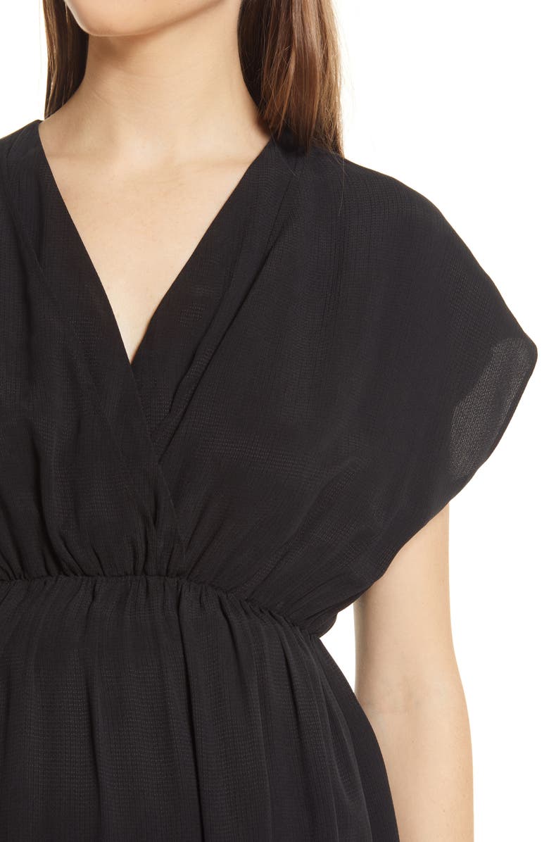 Emilia George Irene Maternity/Nursing Dress, Alternate, color, Black