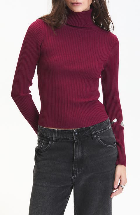 Mylo Ribbed Turtleneck Sweater