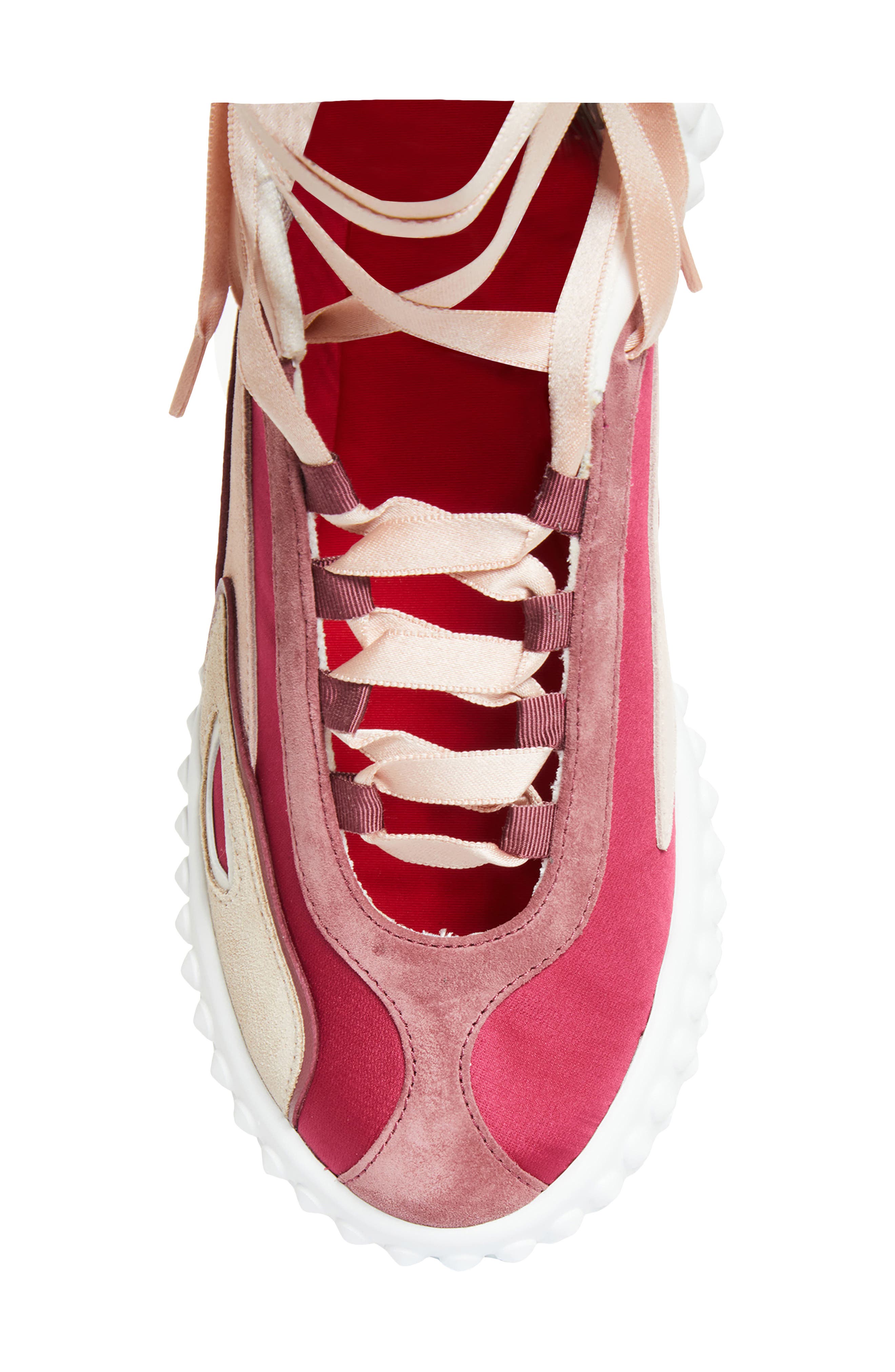 Mara Ankle Tie Sneaker, Alternate, color, VERSION PALACY