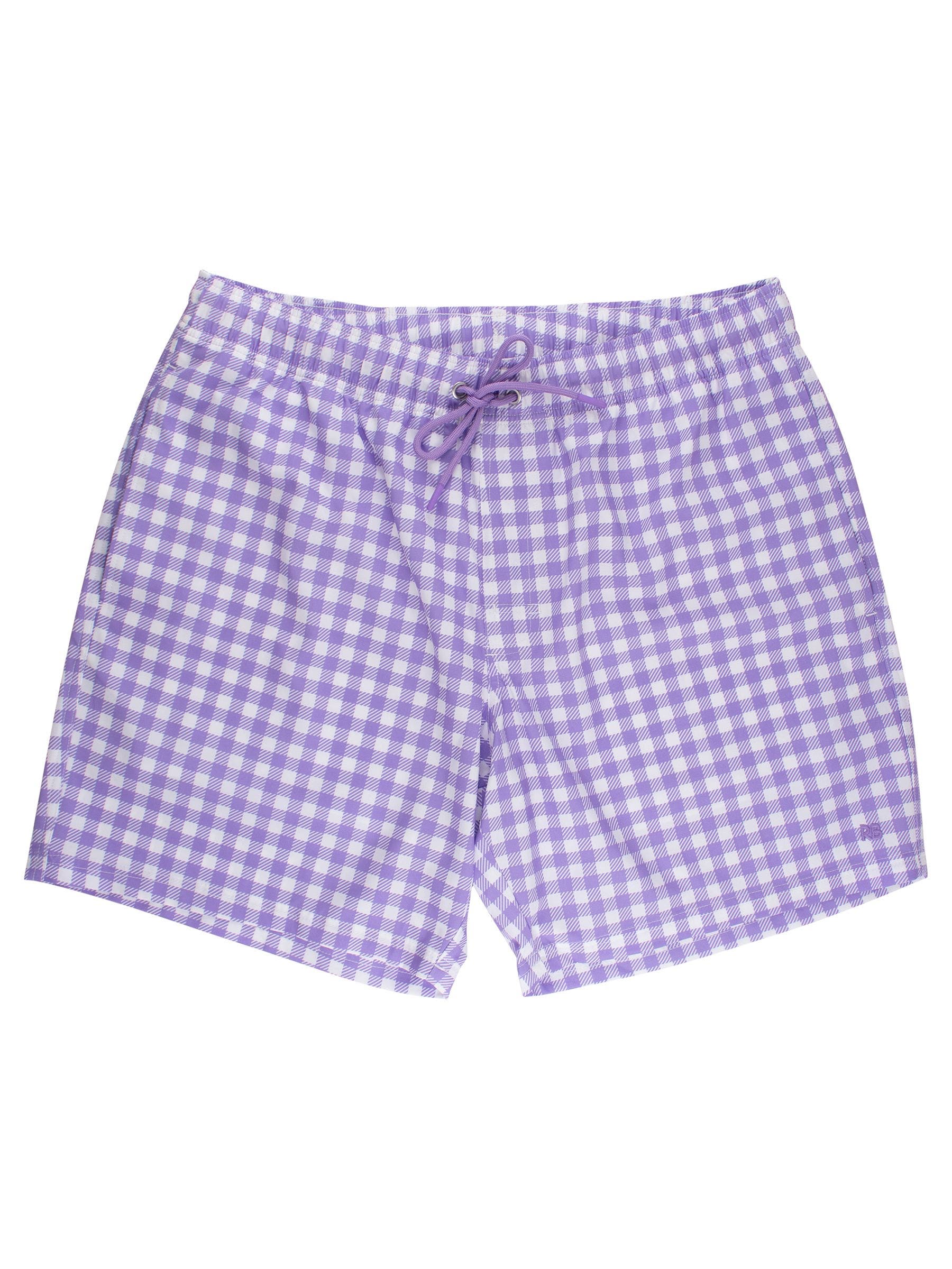 Wisteria Purple Gingham