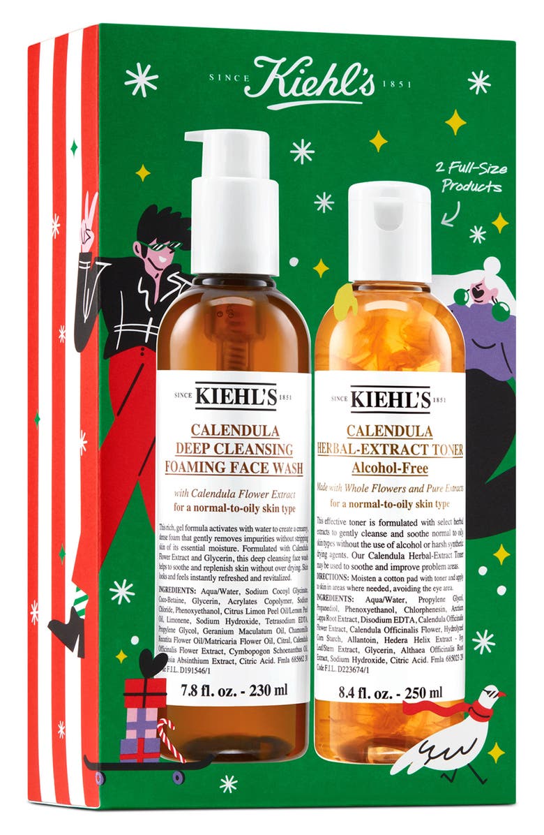 Kiehl's Since 1851 Calendula Cleanser & Toner Duo, Alternate, color, 