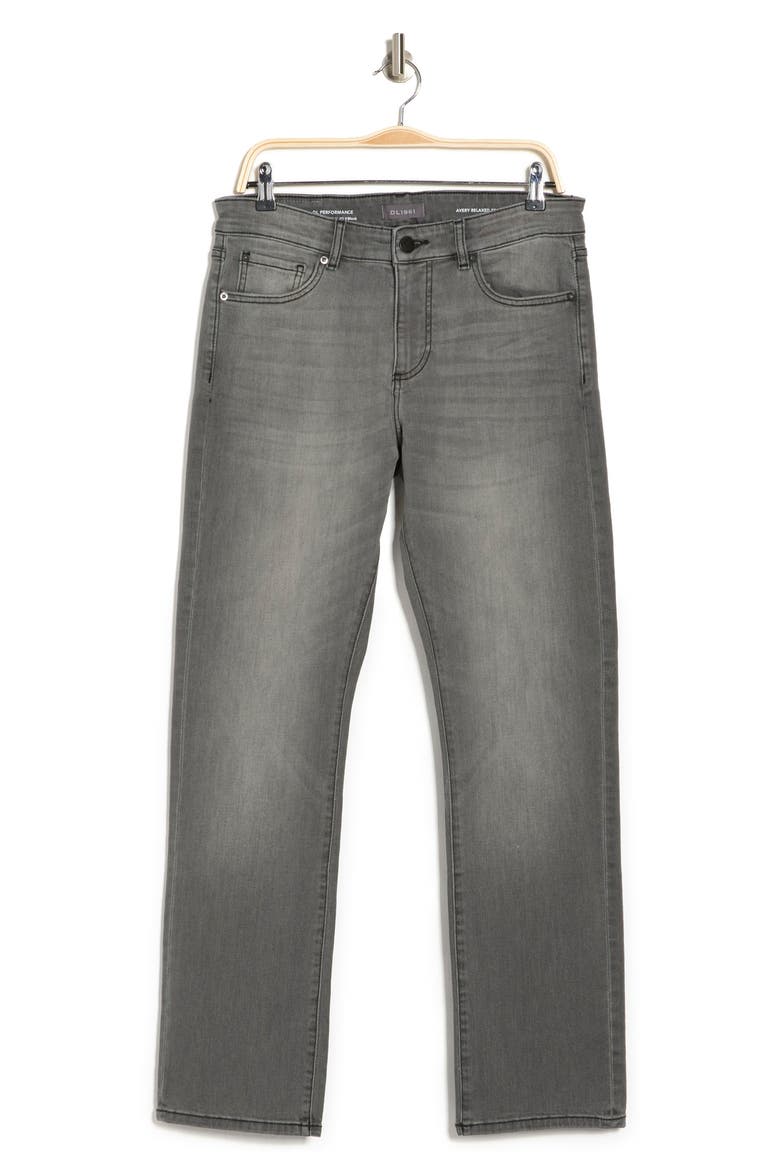 DL 1961 Avery Modern Straight Leg Jeans, Alternate, color, PARTICLE