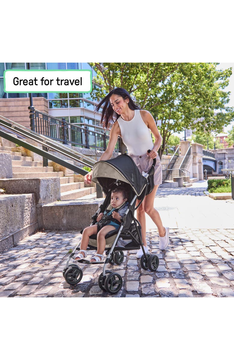 INGENUITY 3D Mini Convenience Stroller, Alternate, color, Khaki