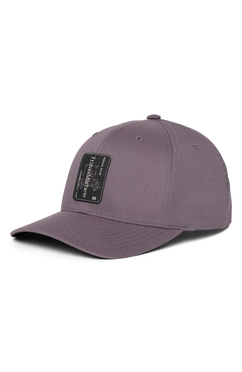 TravisMathew No Itinerary Snapback Baseball Cap, Main, color, Moonscape