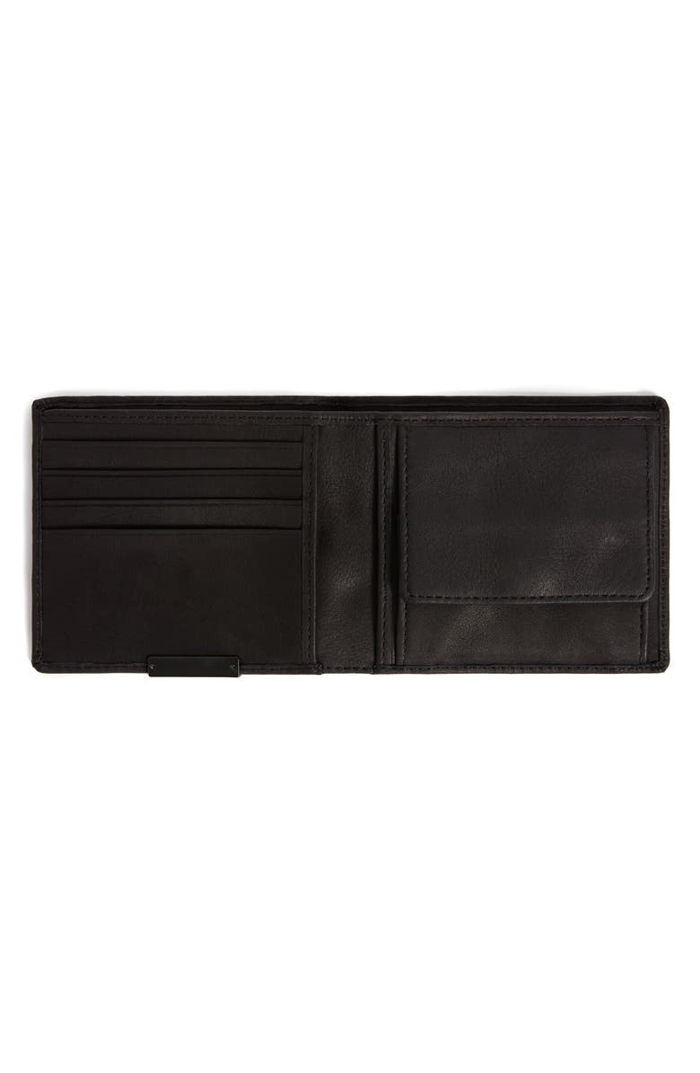 AllSaints Blyth Leather Bifold Wallet, Alternate, color,
