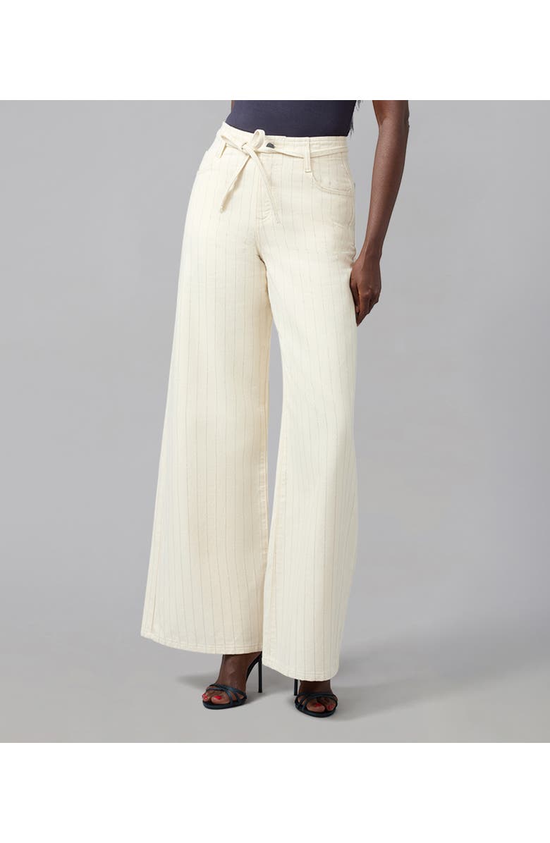 Lola Denim Milan Ultra High Rise Wide Leg Jeans, Main, color, Silver Lining