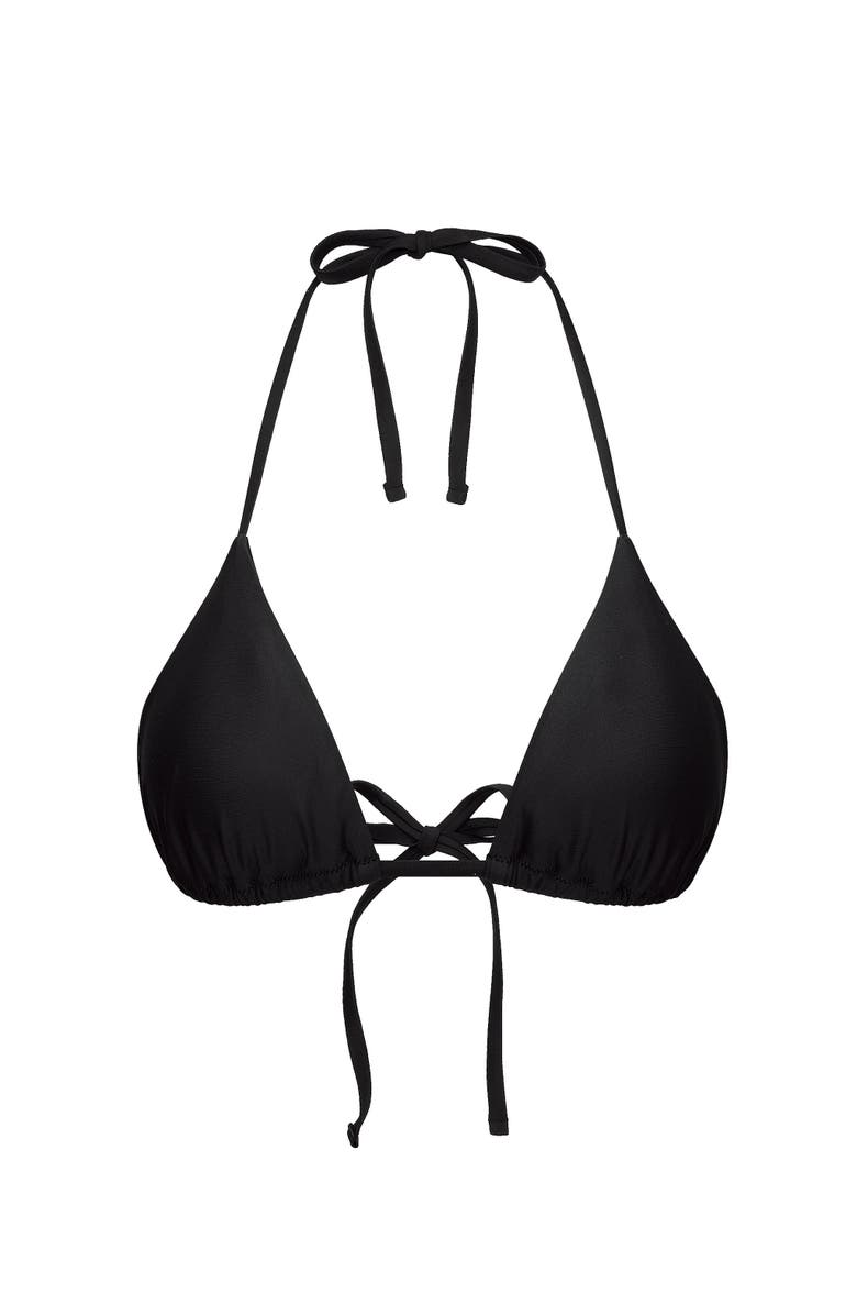 Adore Me Tenny Swimwear Bikini Top, Alternate, color, Black