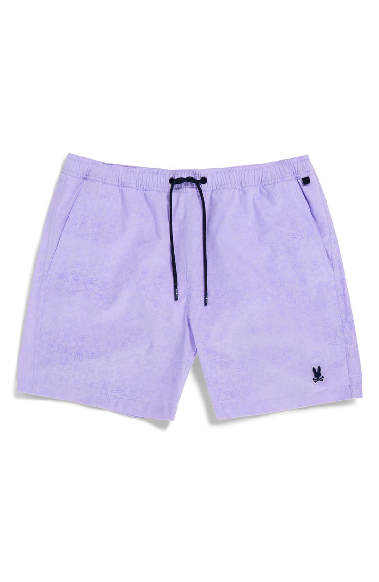 Psycho Bunny Lancaster Hydrochromic Swim Trunks, Alternate, color, 