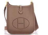 Pre-Owned Hermes Evelyne Bag Gen III Clemence TPM