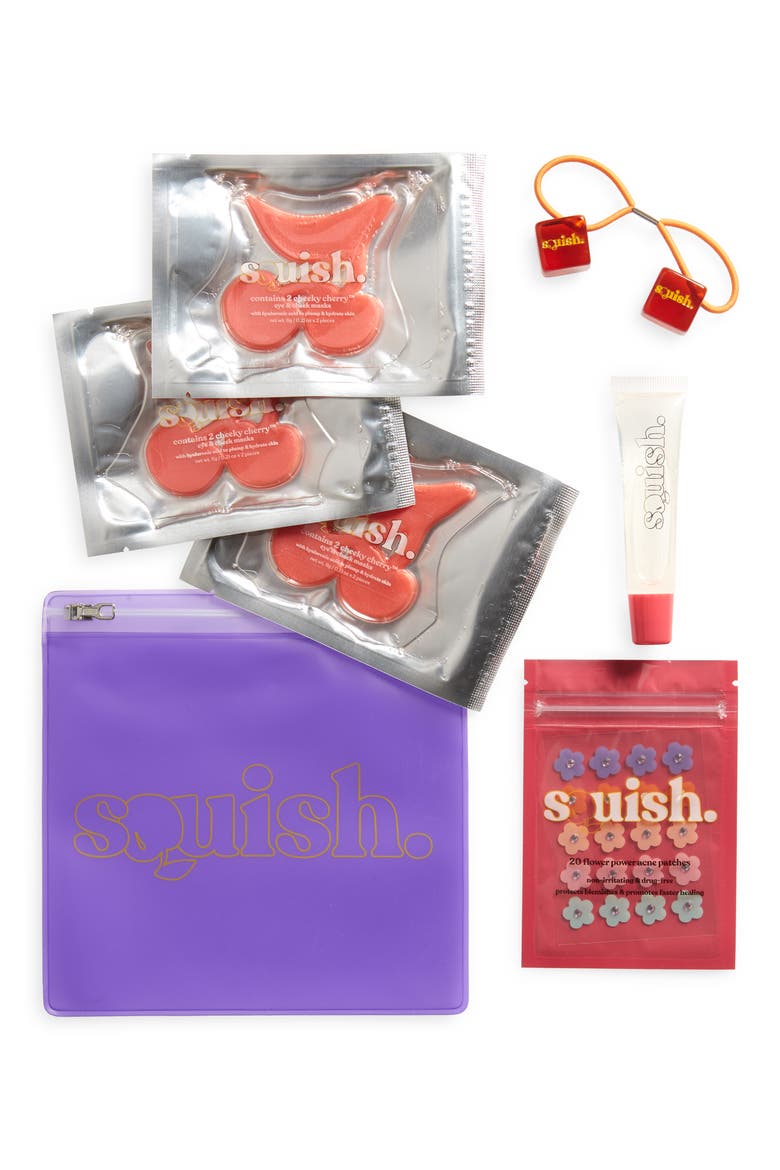 Squishkit Beauty Set, Main, color, PURPLE