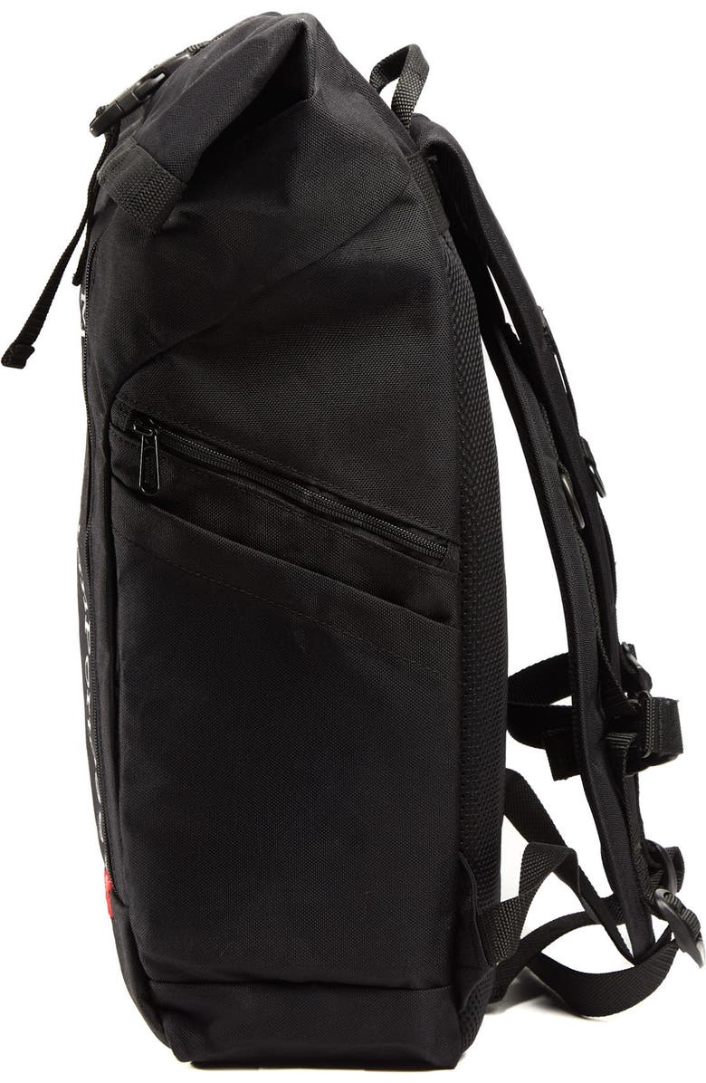 Manhattan Portage Reflective Pace Backpack Ver 2, Alternate, color, Black