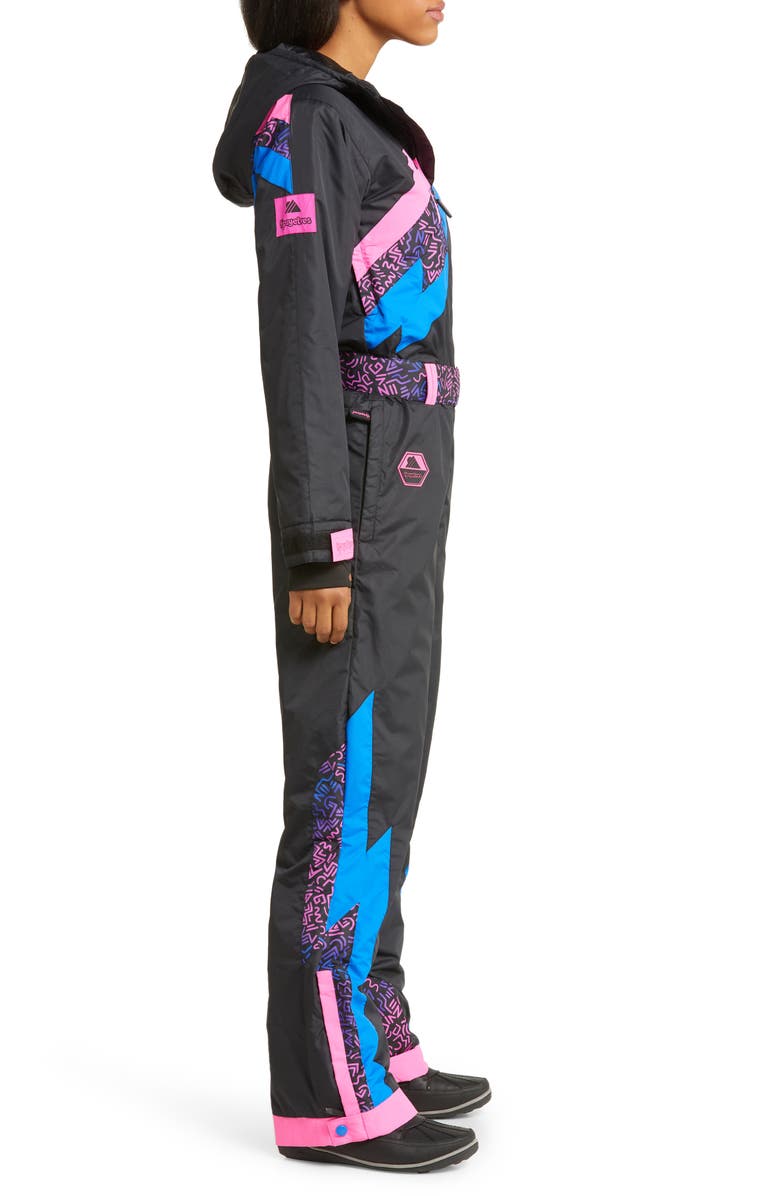 TIPSY ELVES Nightrun Waterproof Snowsuit, Alternate, color, 