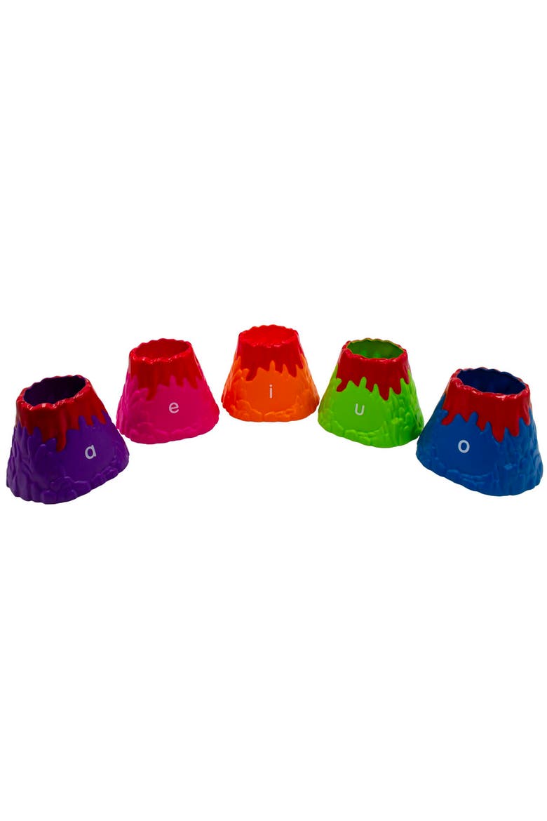 Vowelcanos Game, Alternate, color, Multicolored