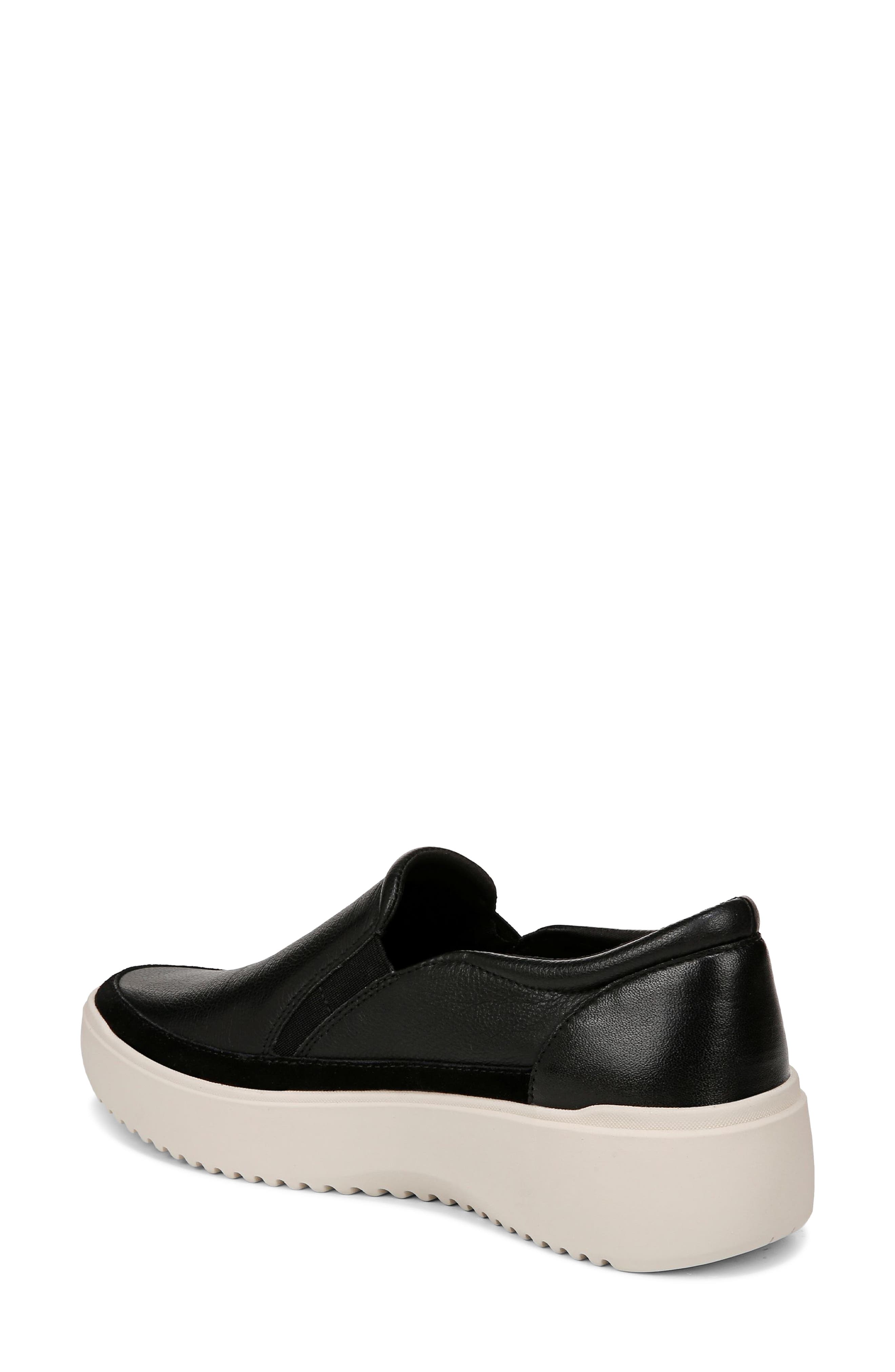 Vionic Kearny Platform Slip-On Sneaker, Alternate, color, Black