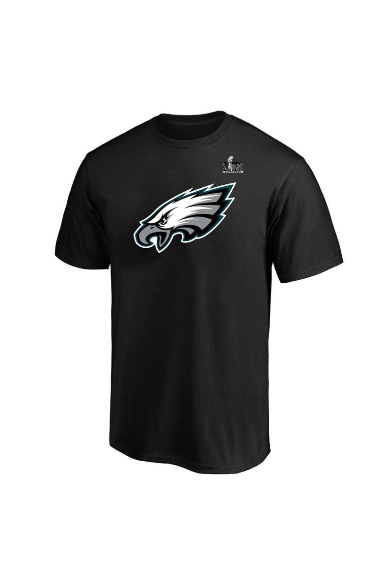 FANATICS Men's Fanatics Jalen Hurts Black Philadelphia Eagles Super Bowl LIX Big & Tall Player Name & Number T-Shirt, Alternate, color,