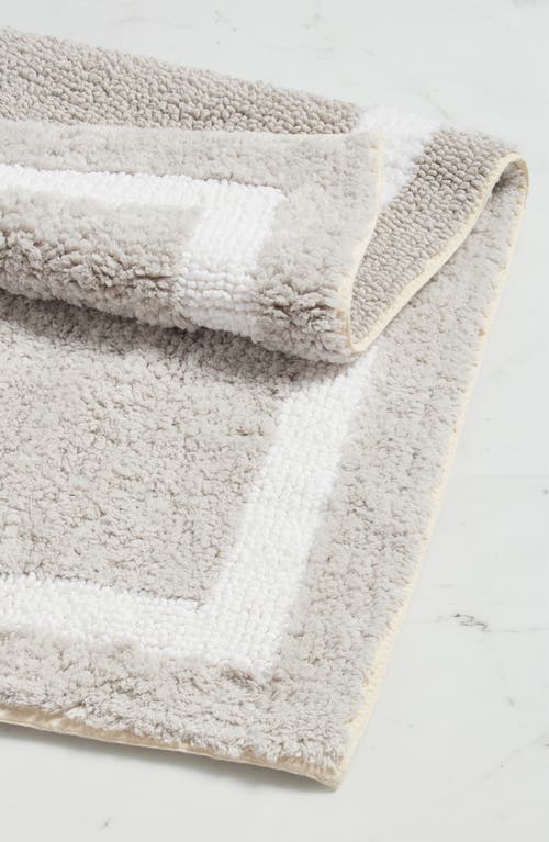 Nordstrom Reversible Tufted Bath Mat In Gray