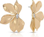 Ettika Crystal Bloom Statement Earrings
