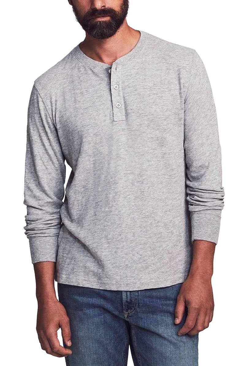 Faherty Slub Cotton Henley, Main, color, 