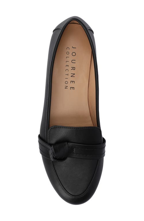 Journee Collection Marci Knotted Strap Loafer