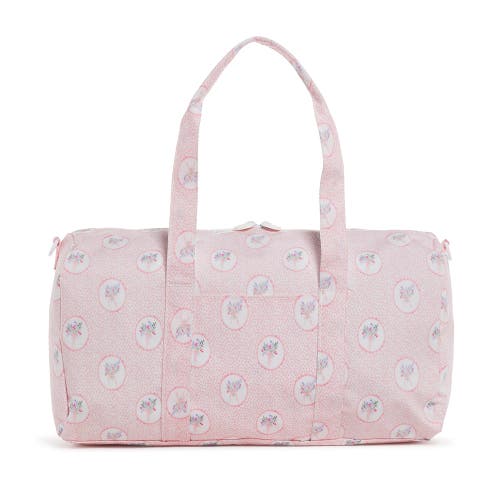 Trvl Design Medallion Floral Duffel In Pink