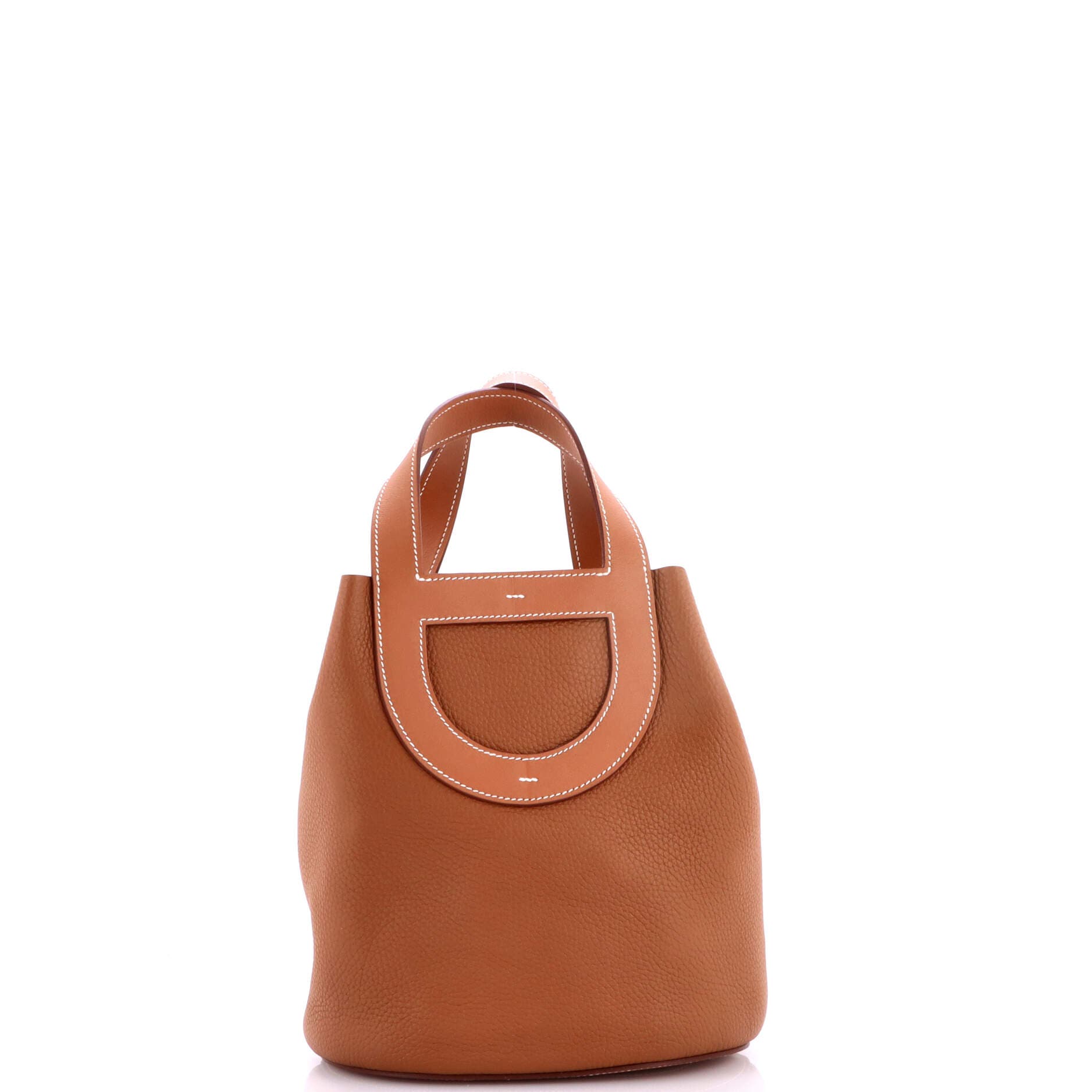 Pre-Owned Hermes In-The-Loop Bag Clemence with Swift 23, Alternate, color, Gold