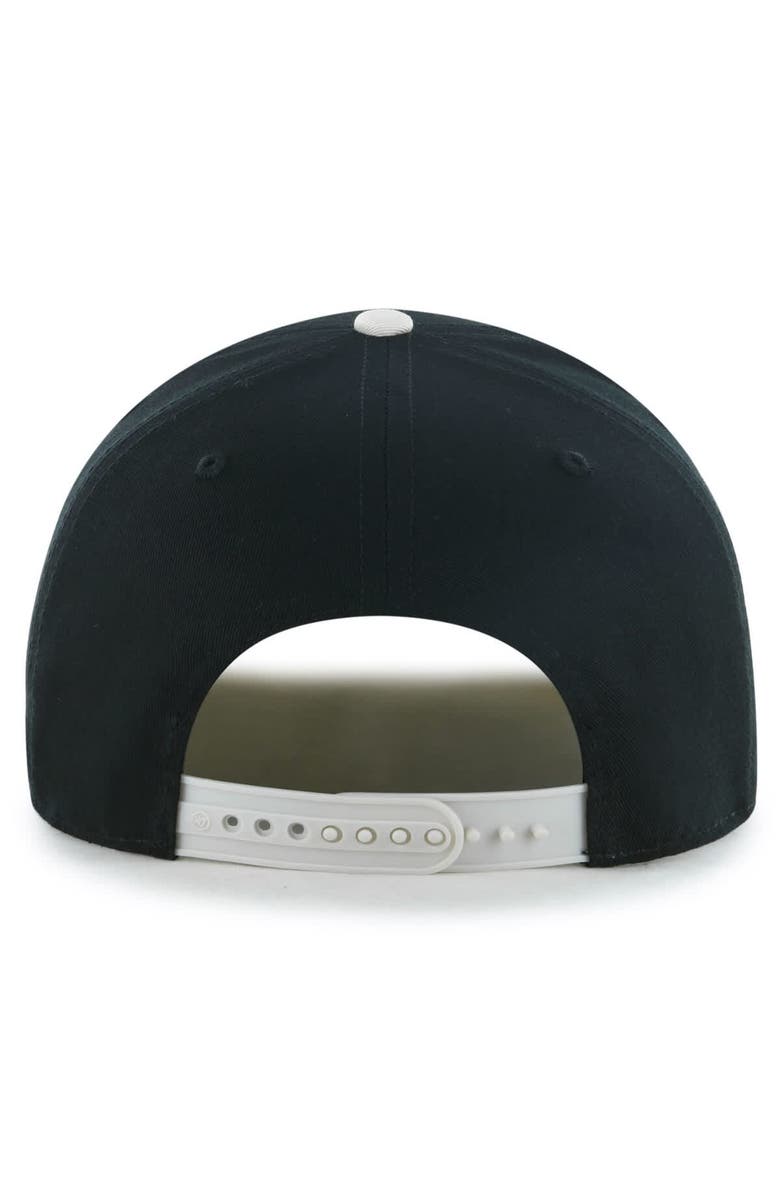 '47 Men's '47 Black Chicago White Sox Stable Hitch Adjustable Hat, Alternate, color, Black