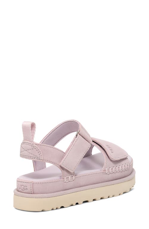Ugg(r) Goldenstar Platform Sandal In Bay Fog