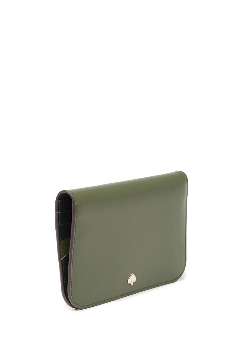 Kate Spade New York nadine leather clutch wallet, Alternate, color,