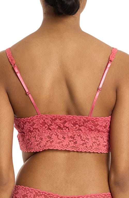 Hanky Panky Retro Longline Bralette In Pink