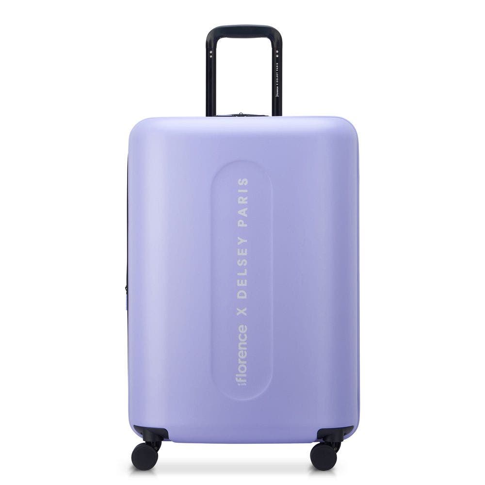 Florence by Mills X Delsey Paris Catch Flights Expandable 24" Medium Spinner, Main, color, Lavender