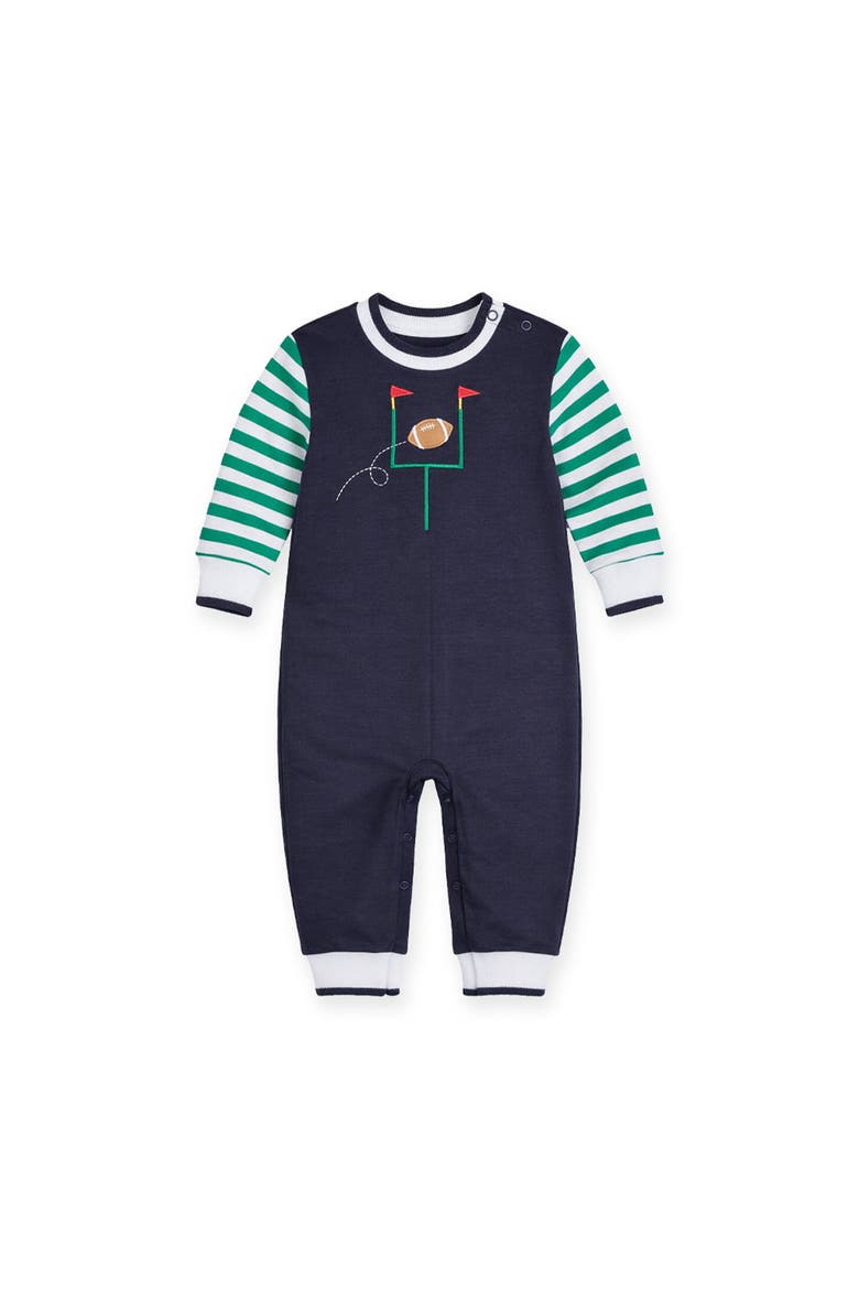 Knit Longall With Football Field Goal, Main, color, Navy/Green