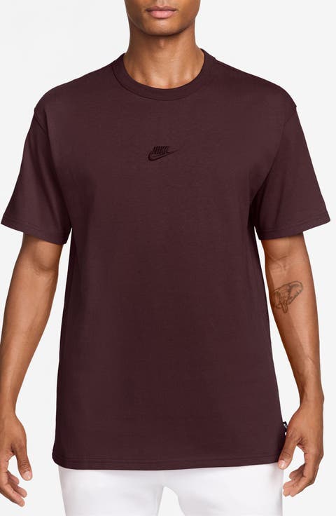 Sportswear Embroidered Swoosh Cotton T-Shirt