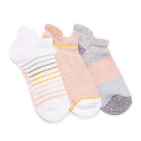 Cotton Compression Ankle Socks 3 Pair Pack