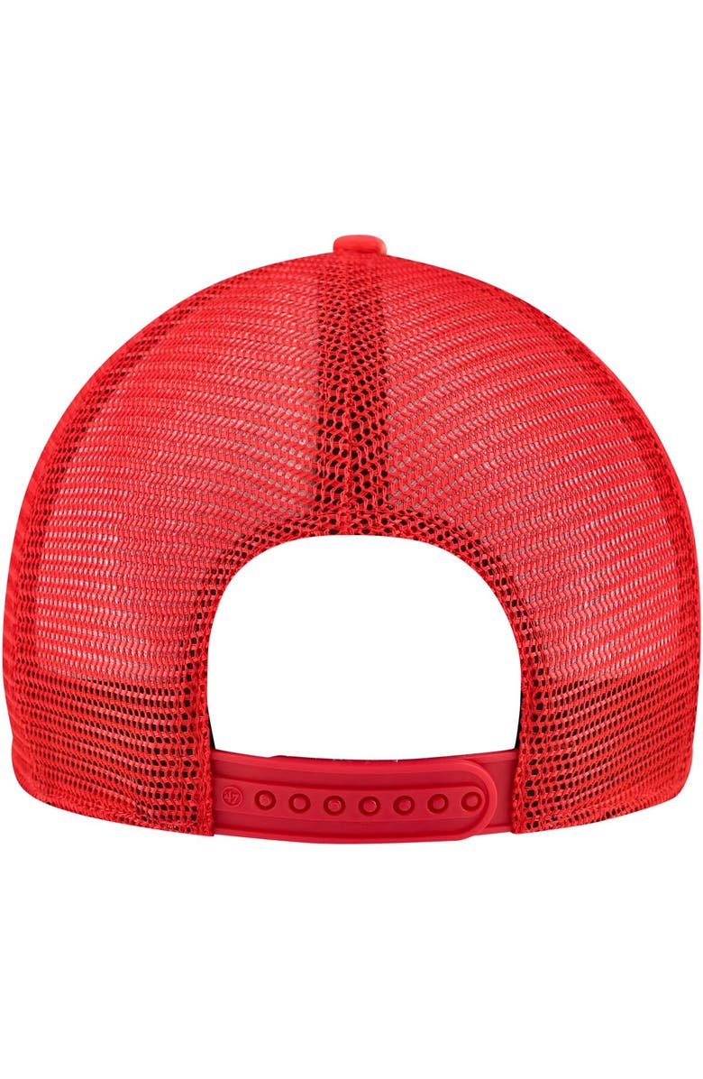 '47 Men's '47 Scarlet Ohio State Buckeyes Tropicalia Hitch Adjustable Hat, Alternate, color, 