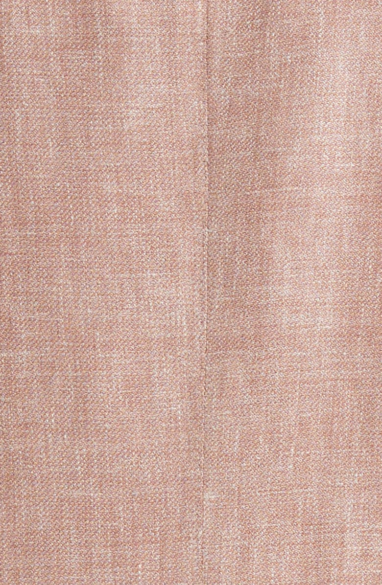 ZEGNA Crossover Linen, Wool & Silk Blend Sport Coat, Alternate, color, Dark Pink Sld