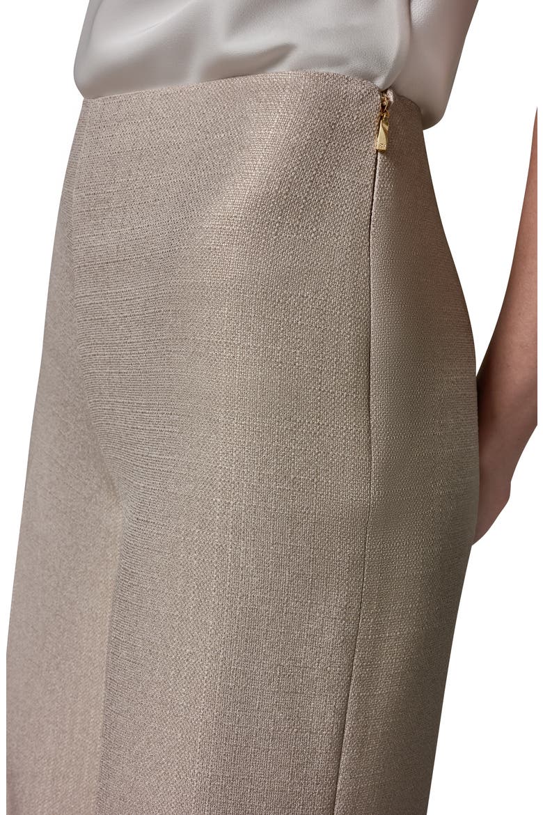 Wide Leg High Waist Pants, Alternate, color, LT FAWN/ GO