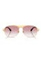 selected Gold Versace / Clear Pink