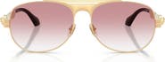 Versace 60mm Pilot Sunglasses