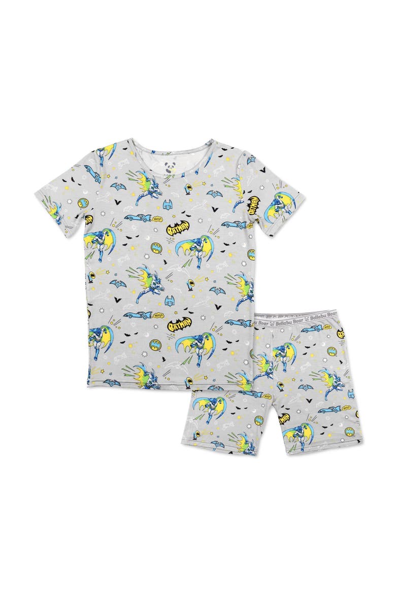 Batman Kids 2-Piece Short Sleeve & Shorts Pajama Set, Main, color, Batman