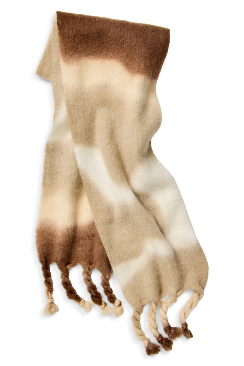 Winter Days Blanket Scarf, Alternate, color, OAT COMBO