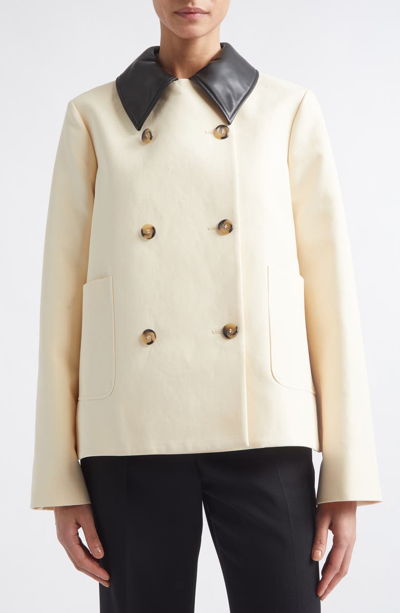 Altuzarra Harburg Double Breasted Jacket, Alternate, color, Opal