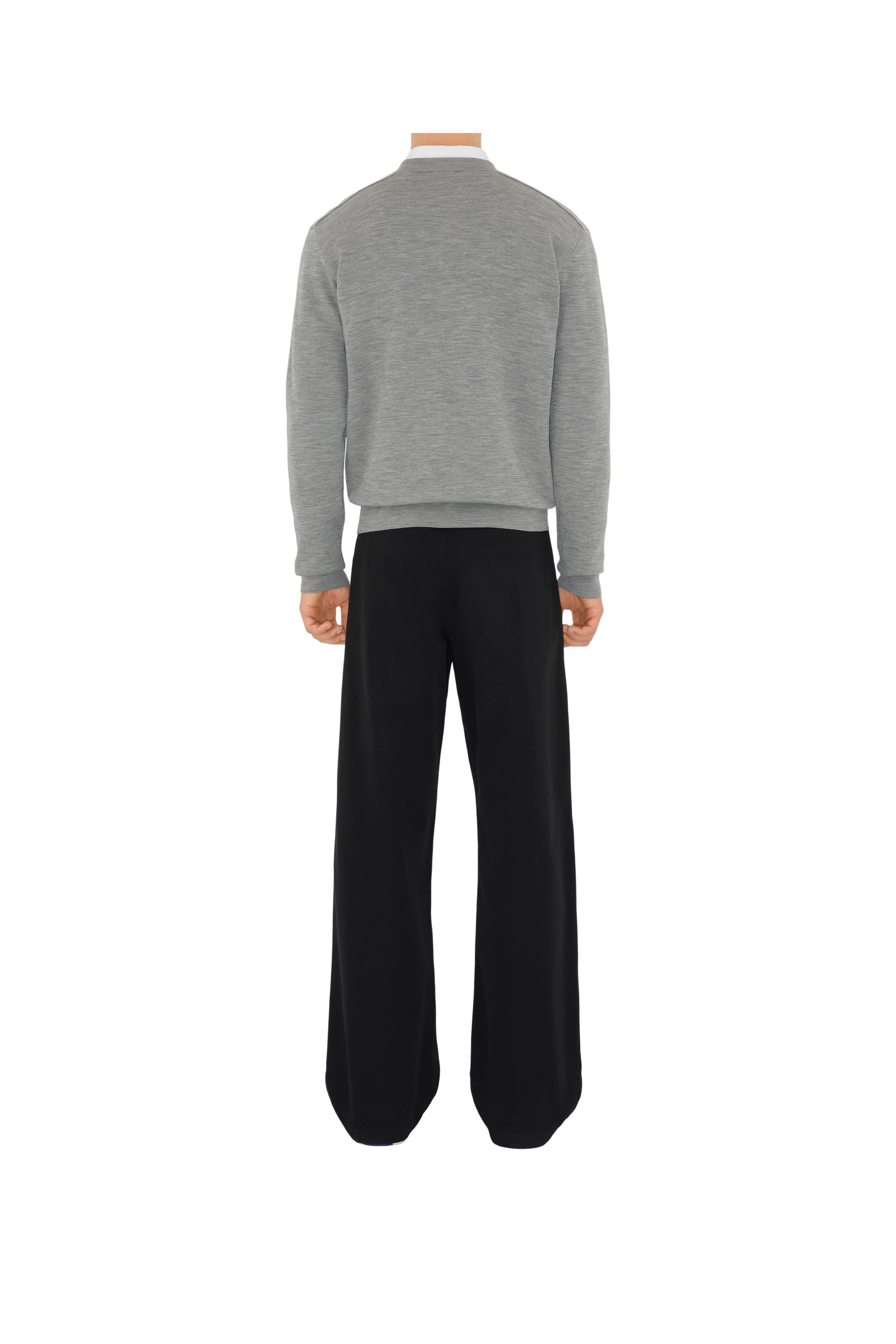 Burberry Mirrored Horse Wool Blend Sweater (Men) | Nordstrom