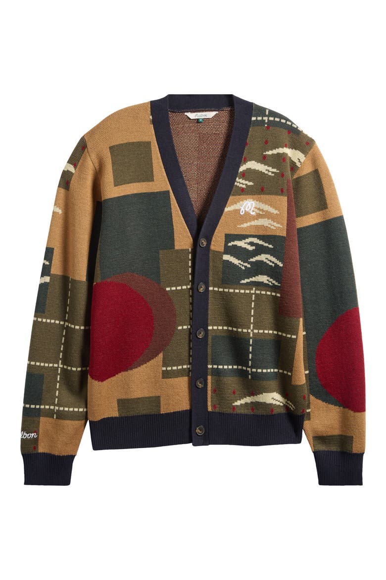 Edo Wool Blend Cardigan, Main, color, MULTI