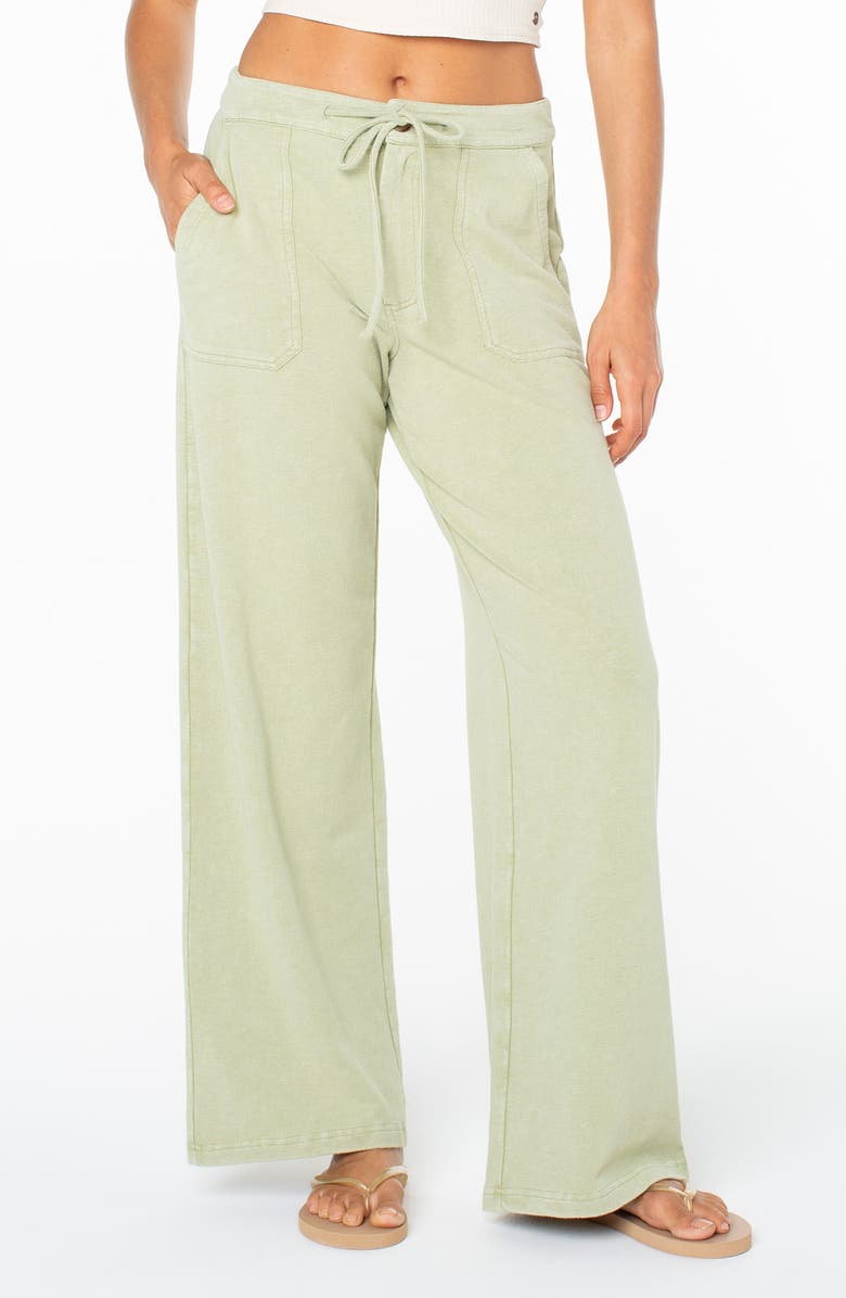 Roxy Smooth Ride Wide Leg Pants, Main, color, 