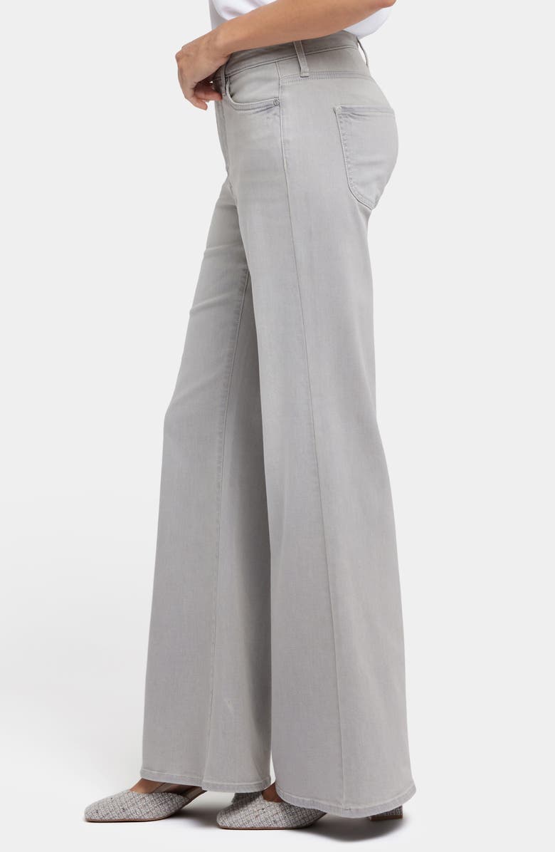 NYDJ Mia Palazzo High Waist Flare Jeans, Alternate, color, Grenada Mist