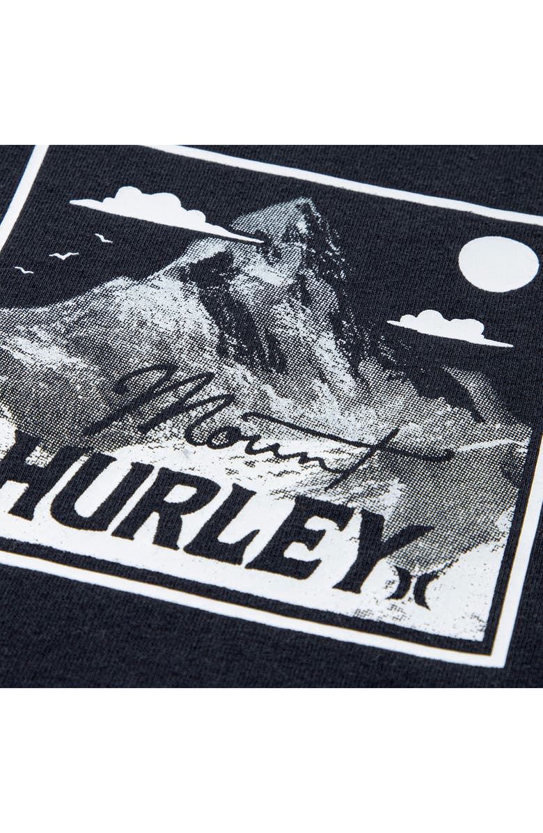 Hurley Kids' Multi Facet Graphic T-Shirt, Alternate, color, Off Noir