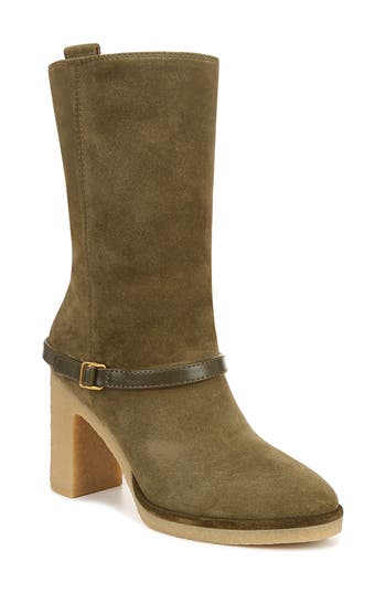 Franco Sarto Paxton Bootie In Green