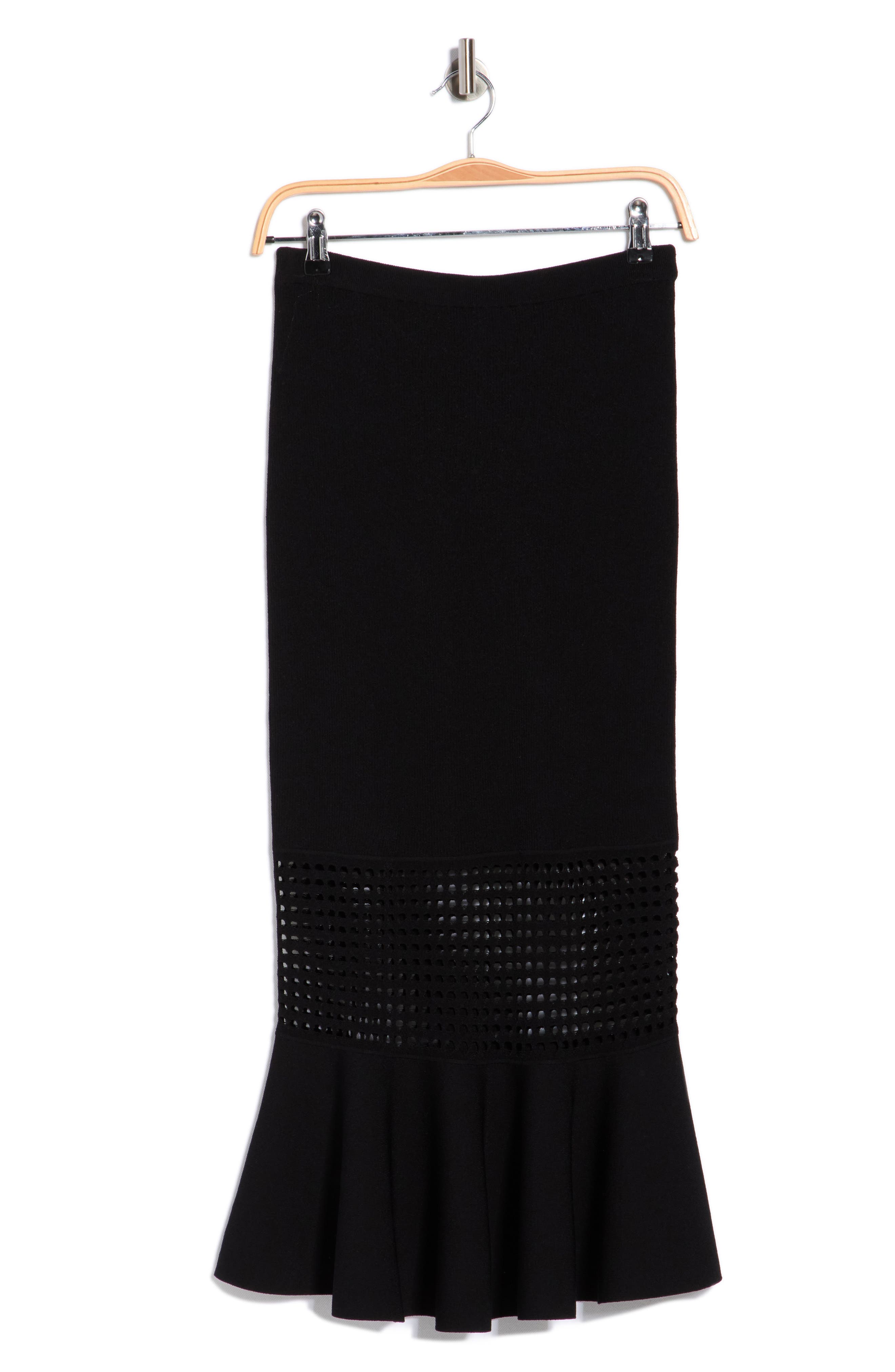 DVF Georgia Eyelet Sweater Skirt